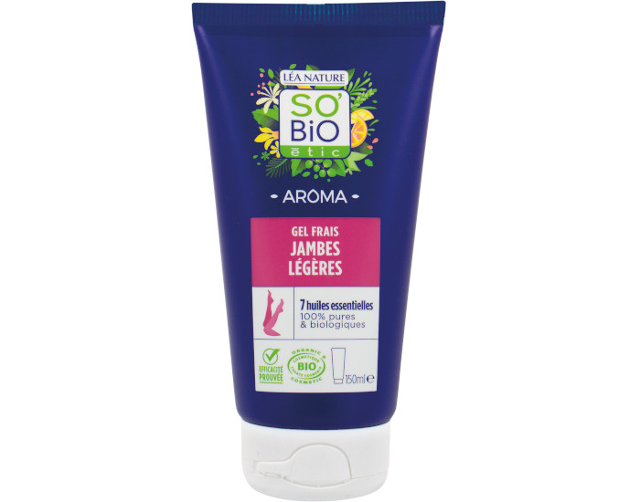 SO'BIO TIC Gel Frais Jambes Lgres - 150 ml