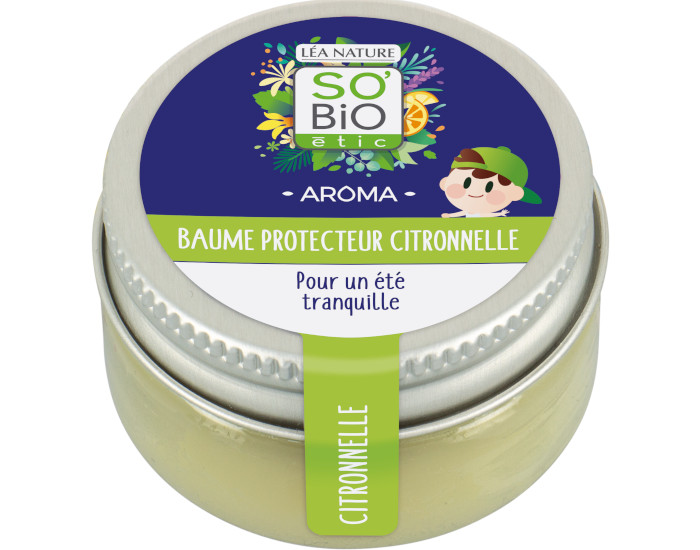 SO'BIO TIC Baume Enfant Protecteur Citronnelle - 25g