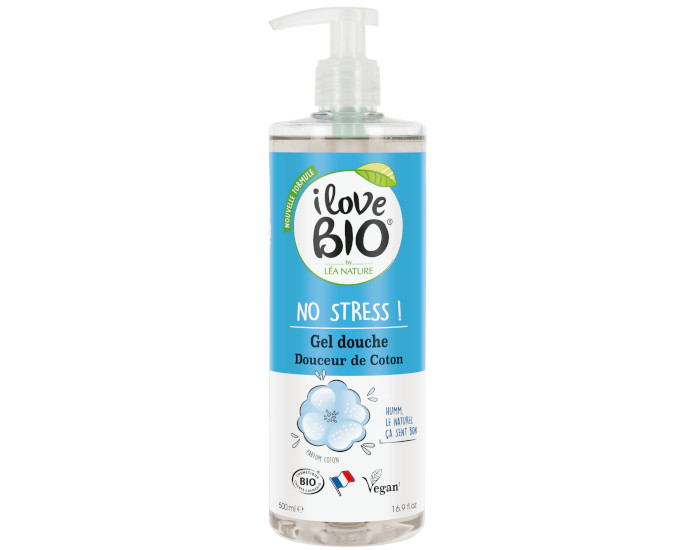 I LOVE BIO Gel Douche Douceur de Coton - 500ml