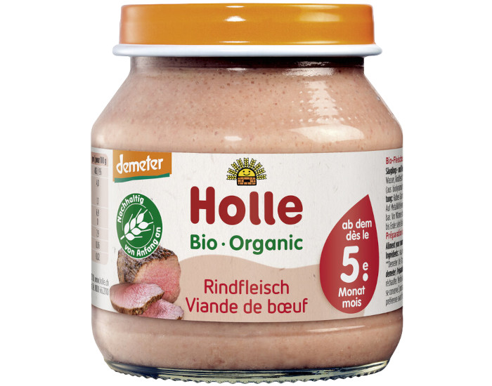 HOLLE Petit Pot de Viande - 125 g