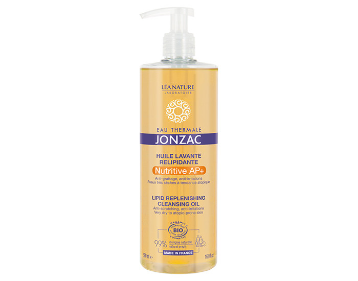 JONZAC Nutritive - Huile Lavante Relipidante - 500 ml