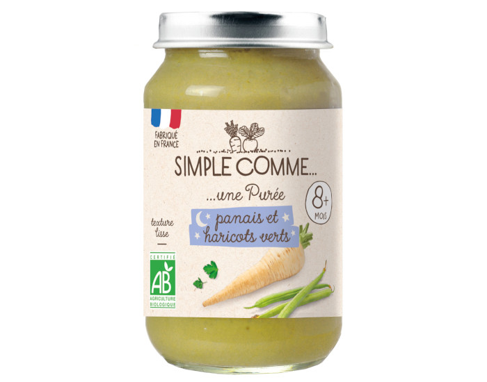 SIMPLE COMME Petits Pots Bonne Nuit - 200g - Ds 8 Mois