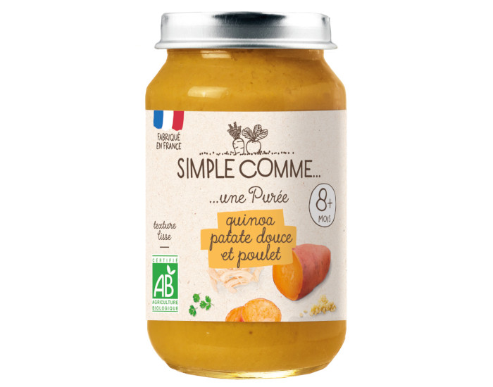 SIMPLE COMME Petits Pots Menu - 200g - Ds 8 Mois