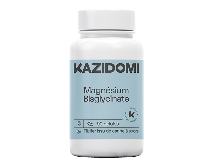 KAZIDOMI Magnsium Bisglycinate - 90 Glules