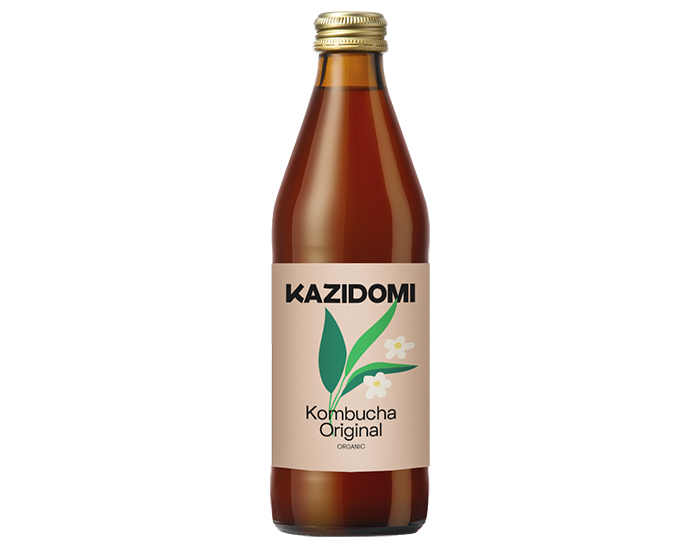 KAZIDOMI Kombucha Original Bio - 330 ml