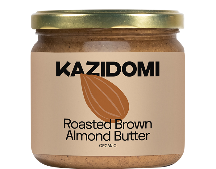 KAZIDOMI Pure Amandes Grilles Bio - 325 g