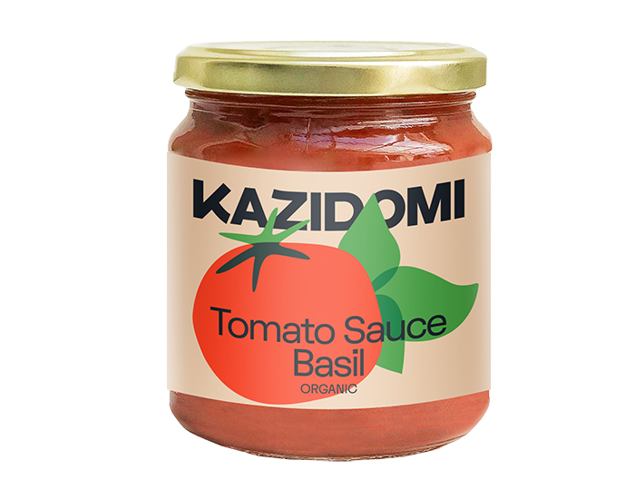 KAZIDOMI Sauce Tomate Basilic Bio