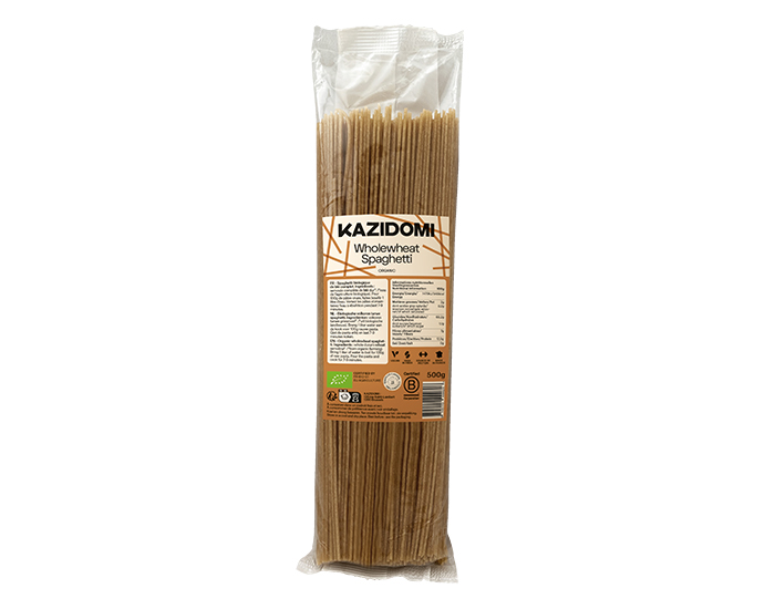 KAZIDOMI Spaghetti Bl Complet Bio - 500 g