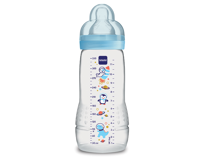 MAM Biberon Easy Active Dcor - 330 ml - Ds 6 mois