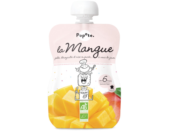 POPOTE Gourde Mangue - 120g