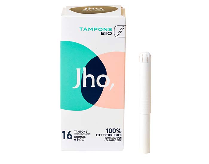 JHO Tampons avec Applicateur Carton - Normal - Boite de 16