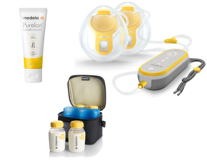 MEDELA Tire-Lait Freestyle Hands Free avec Lanoline et Cooler Bag OFFERT