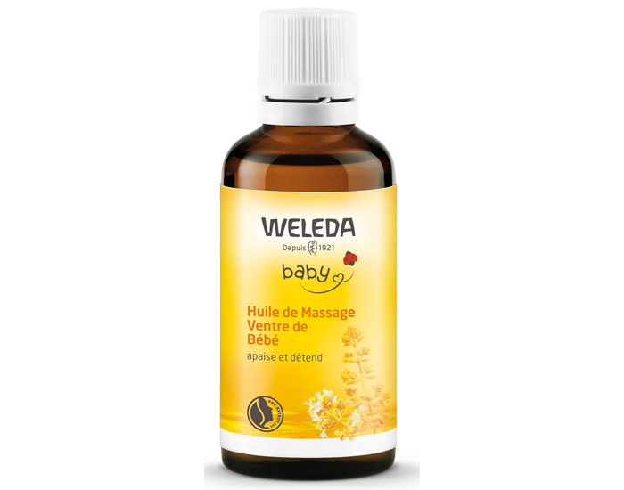 WELEDA Bb Huile Massage Ventre de Bb - 50 ml