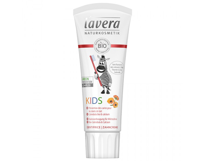 LAVERA Dentifrice Enfant au Calendula et au Calcium - 75 ml