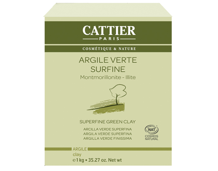 CATTIER Argile Verte Surfine 1 Kg