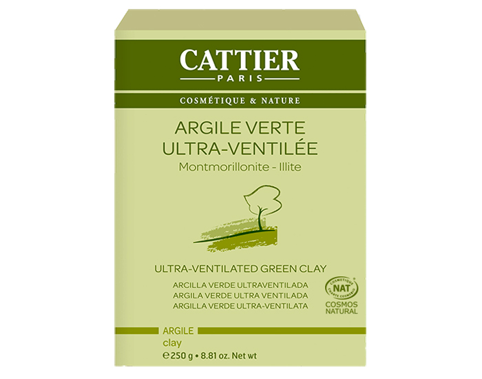 CATTIER Argile Verte Ultra ventile - 250 g