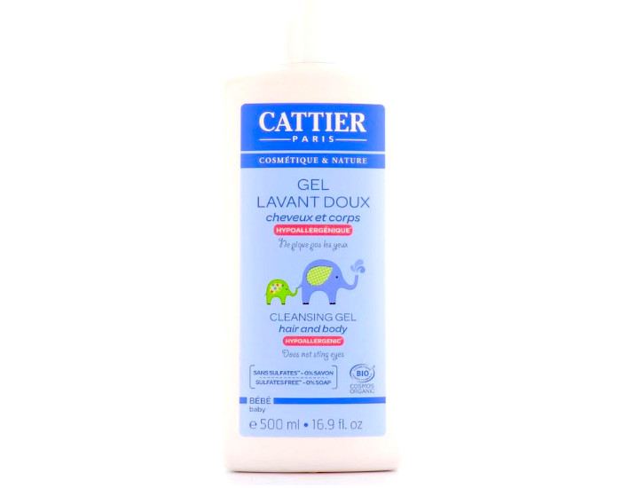 CATTIER Gel Lavant Doux Bb 500 ml