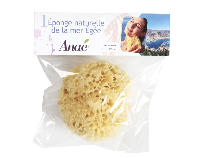 ANAE Eponge Naturelle de Mer 10 - 12 cm