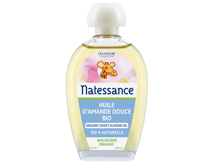 NATESSANCE Huile d'Amande Douce Bio - 50 ml