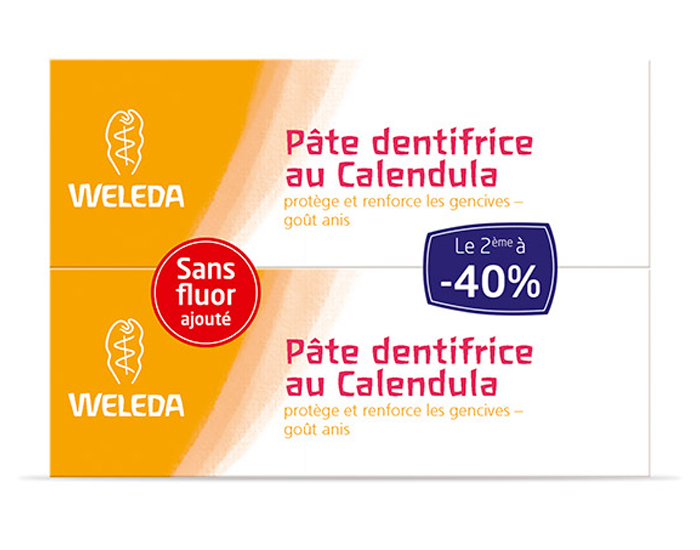 WELEDA Duo Pte Dentifrice Calendula