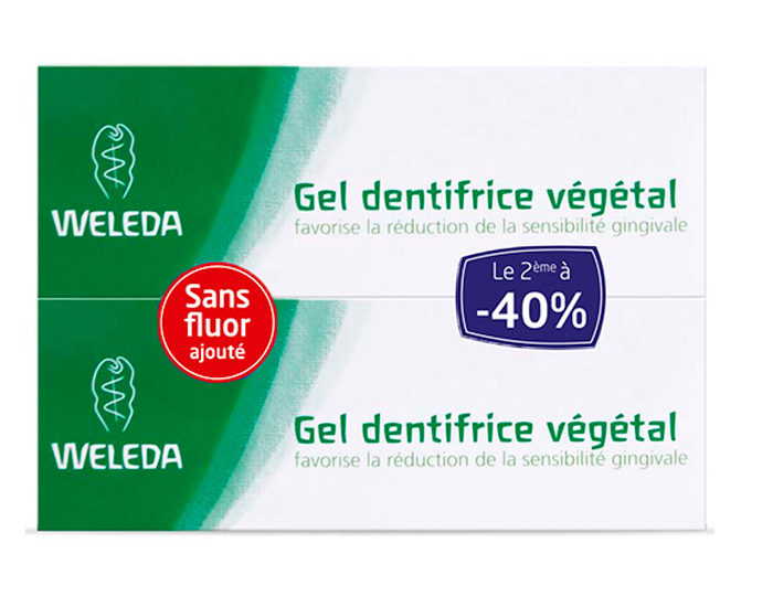 WELEDA Duo Gel Dentifrice Vgtal