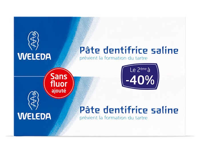 WELEDA Duo Pte Dentifrice Saline