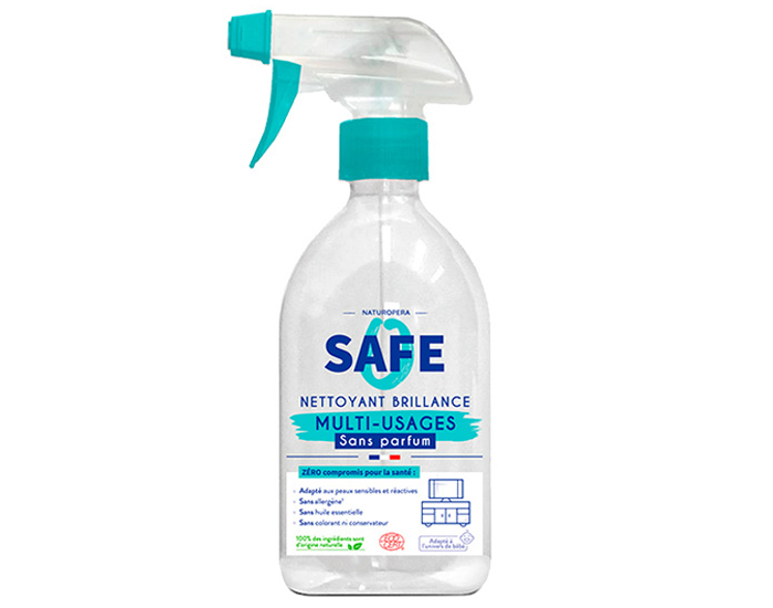 SAFE Spray Nettoyant Multi-Usages Sans Allergne - 500 ml