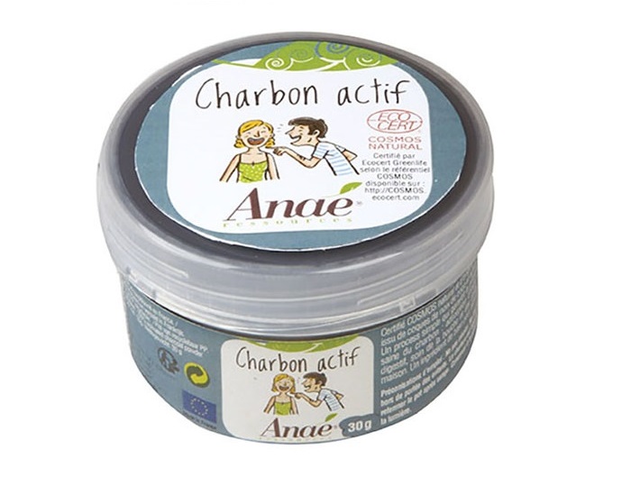 ANAE Charbon Actif en Poudre - Pot de 30g