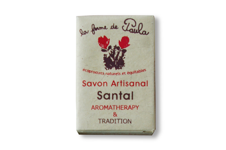 LA FERME DE PAULA Savon Ayurvdique Santal - Corps et Cheveux - 75g