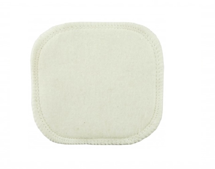 AVRIL Carr Dmaquillant Lavable en Coton Bio - 10 cm x 10 cm