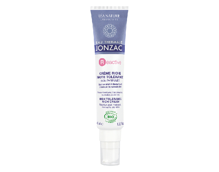 JONZAC Ractive - Crme Riche Haute Tolrance - 40 ml