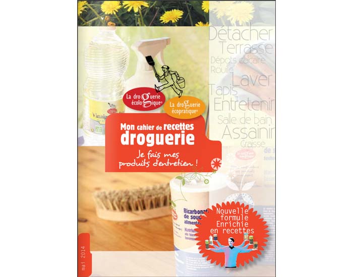 LA DROGUERIE ECOPRATIQUE Mon Cahier de Recettes - Entretien cologique