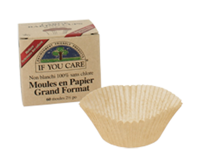 IF YOU CARE Moule de Cuisine en Papier - Non-blanchi - Sans chlore