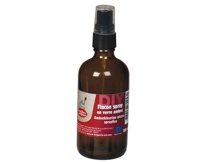 LA DROGUERIE ECOPRATIQUE Flacon Spray en Verre Ambr - 100ml