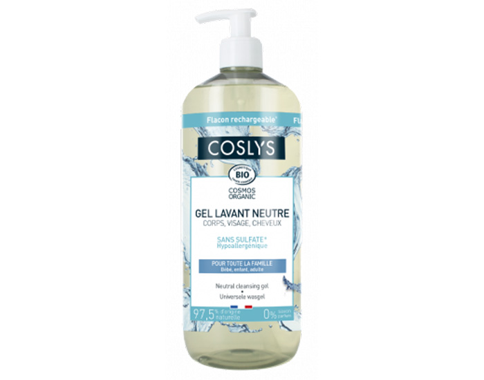 COSLYS Le Gel Lavant Neutre - Sans Parfum