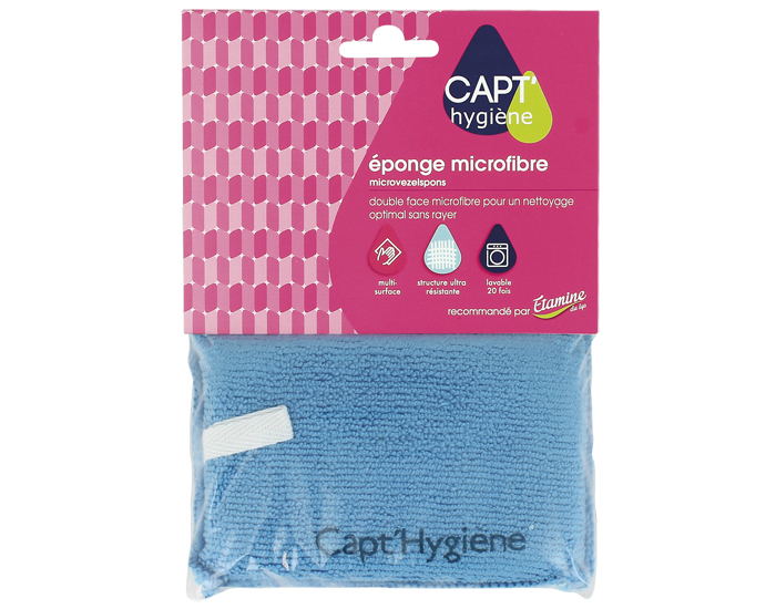 CAPT'HYGIENE Eponge Microfibre