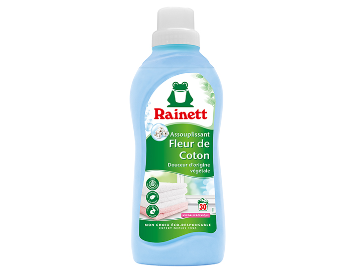 RAINETT Assouplissant Ecologique Concentr Peaux Sensibles Fleur de Coton - 750 ml