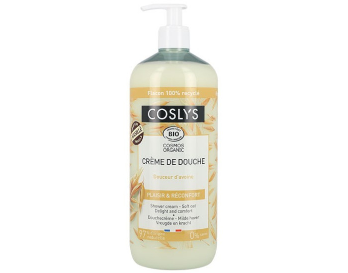 COSLYS Crme de Douche Douceur d'Avoine  1 L