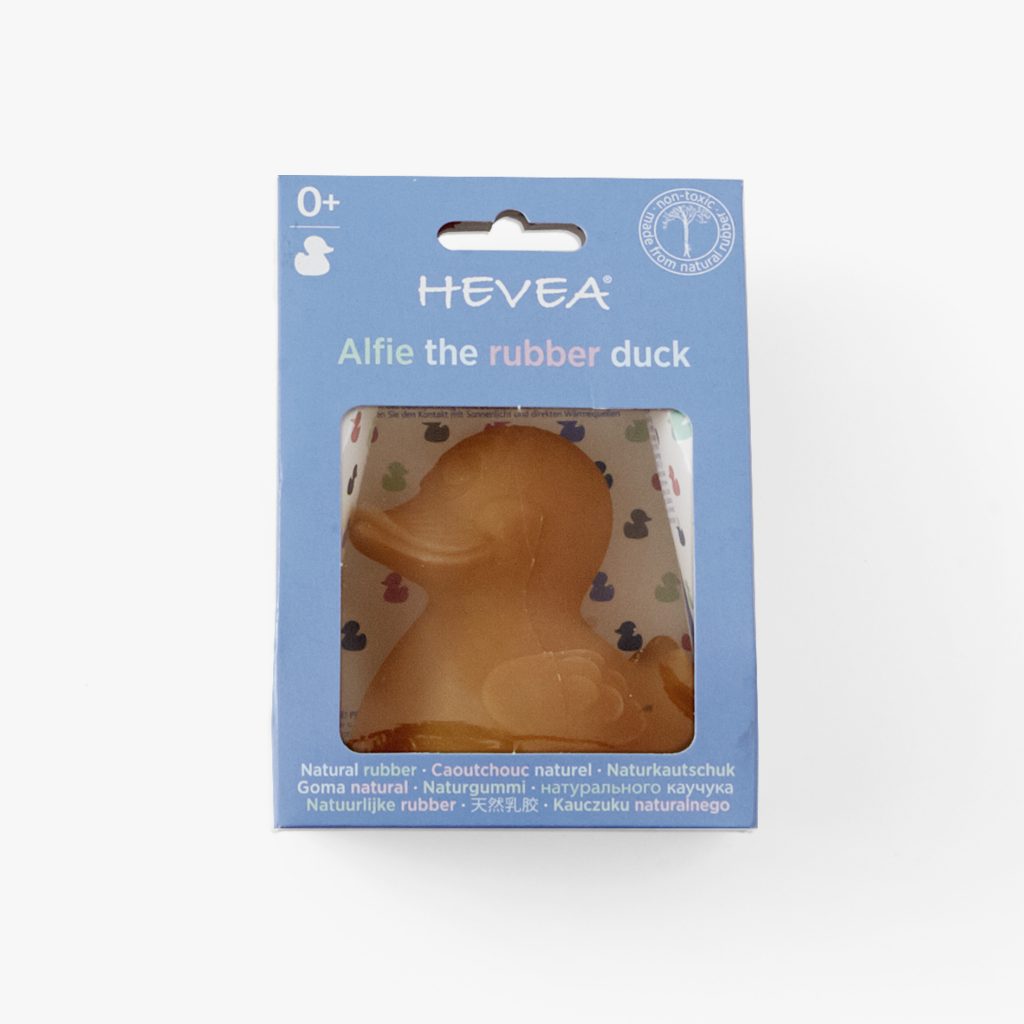 HEVEA Jouet de Bain Le Canard en Caoutchouc Naturel (2)