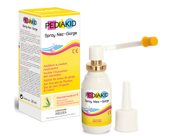 PEDIAKID Spray Nez-Gorge 2 en 1 - 20 ml (1)