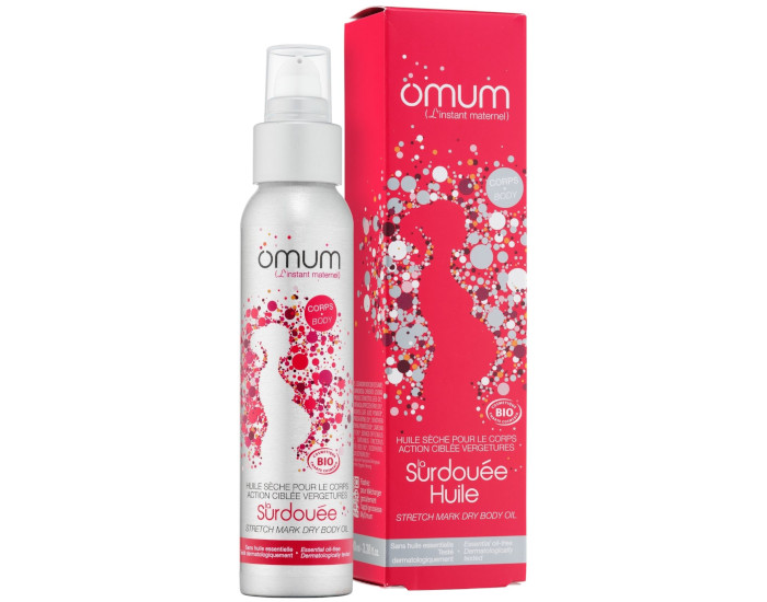 OMUM La Surdoue - Huile Sche Cible Vergetures Grossesse et Allaitement - 100ml (5)