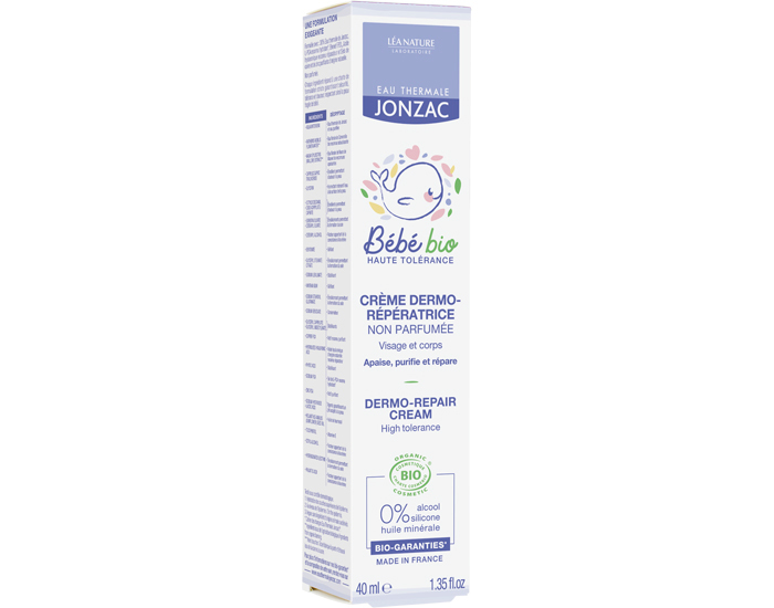 JONZAC Bb Crme Dermo-Rparatrice - 40 ml (1)