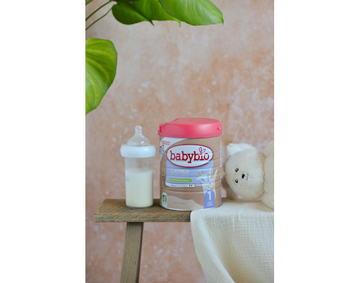 BABYBIO Lait pour Nourrisson 1 Capra - De 0  6 mois - 800g (1)