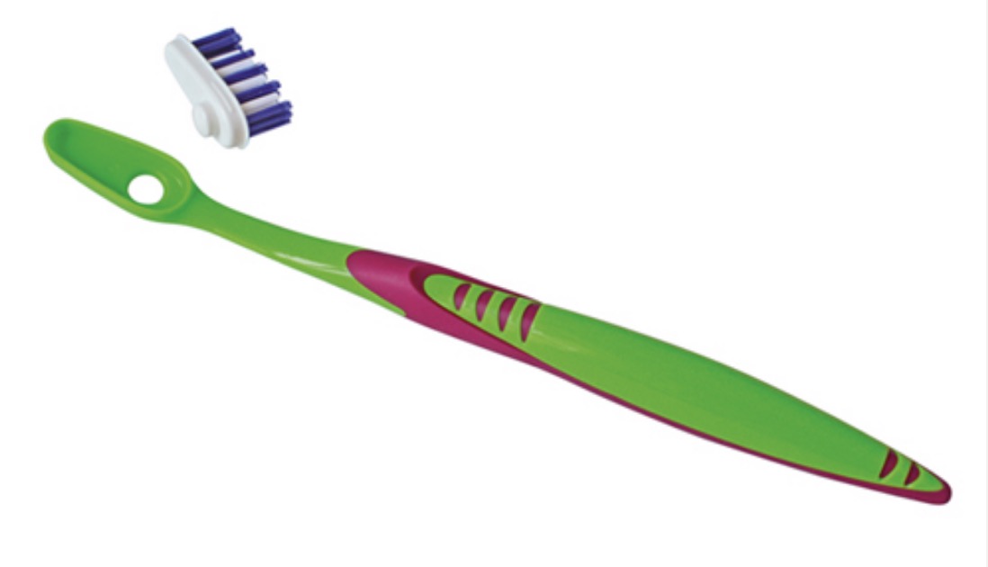 YAWECO 4 Recharges pour Brosse  Dents Nylon - Medium (1)