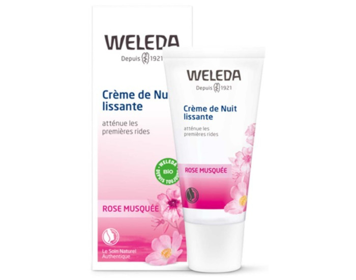 WELEDA Crme de Nuit Lissante  la Rose - 30 ml (1)