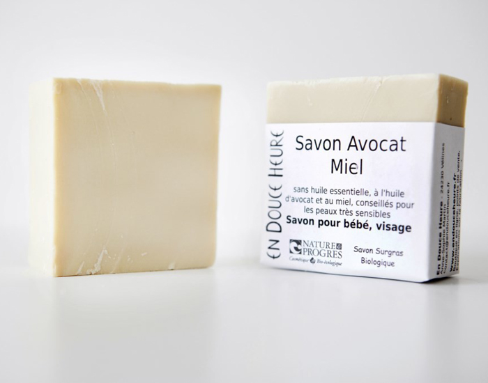 EN DOUCE HEURE Savon sans Huile de Palme - Avocat Miel (1)