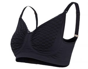 CARRIWELL Soutien-Gorge d'Allaitement Carri Gel Deluxe - Noir  Damier