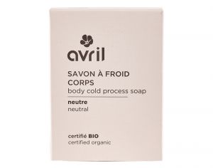 AVRIL Savon  Froid Corps Neutre - 100g