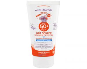 ALPHANOVA SUN Bb Lait Solaire Bio Trs Haute Protection - SPF 50 - 50 ml