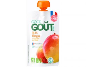 GOOD GOUT Gourde de Fruit pour Bb 120 g - Mangue - Ds 4 mois